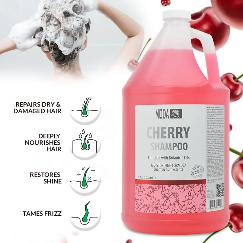 MODA Cherry Shampoo Detail 1.webp