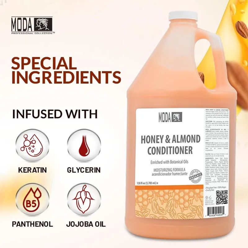 MODA Honey&Almond Conditioner Detail 1.webp