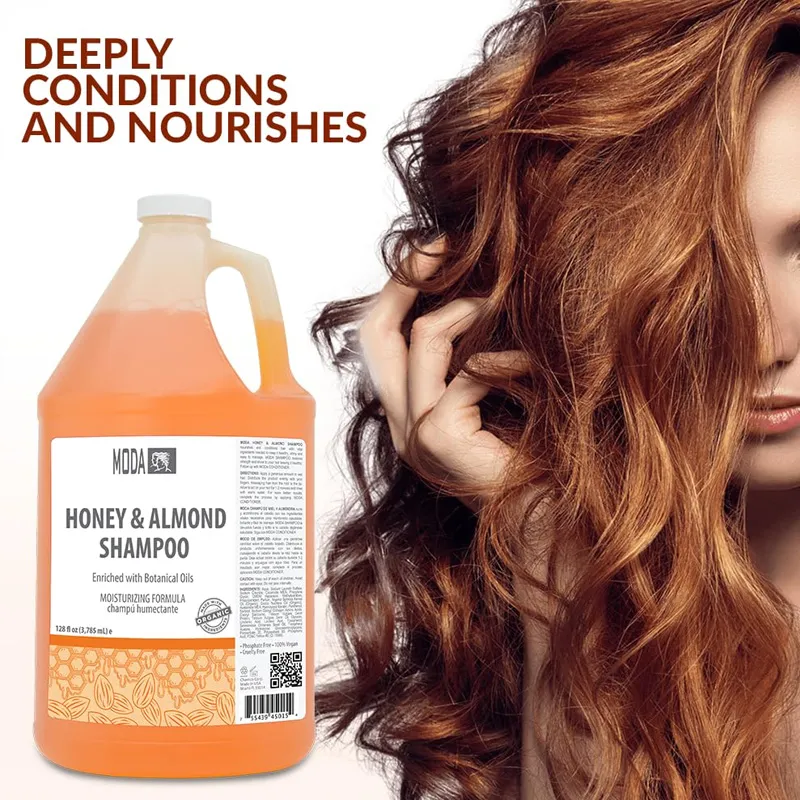 MODA Honey&Almond Shampoo Detail 3.webp