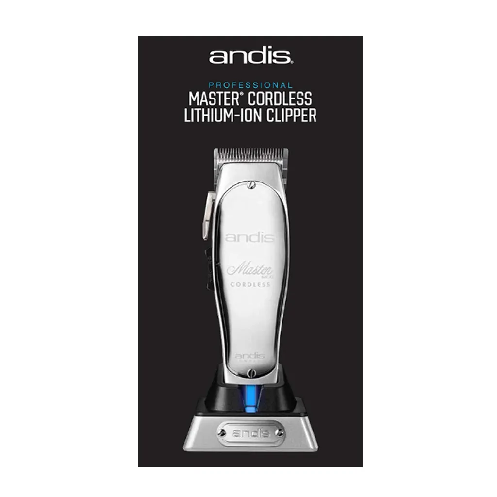 12470 Andis Master Cordless Lithium ion Clipper Sliver D1.webp