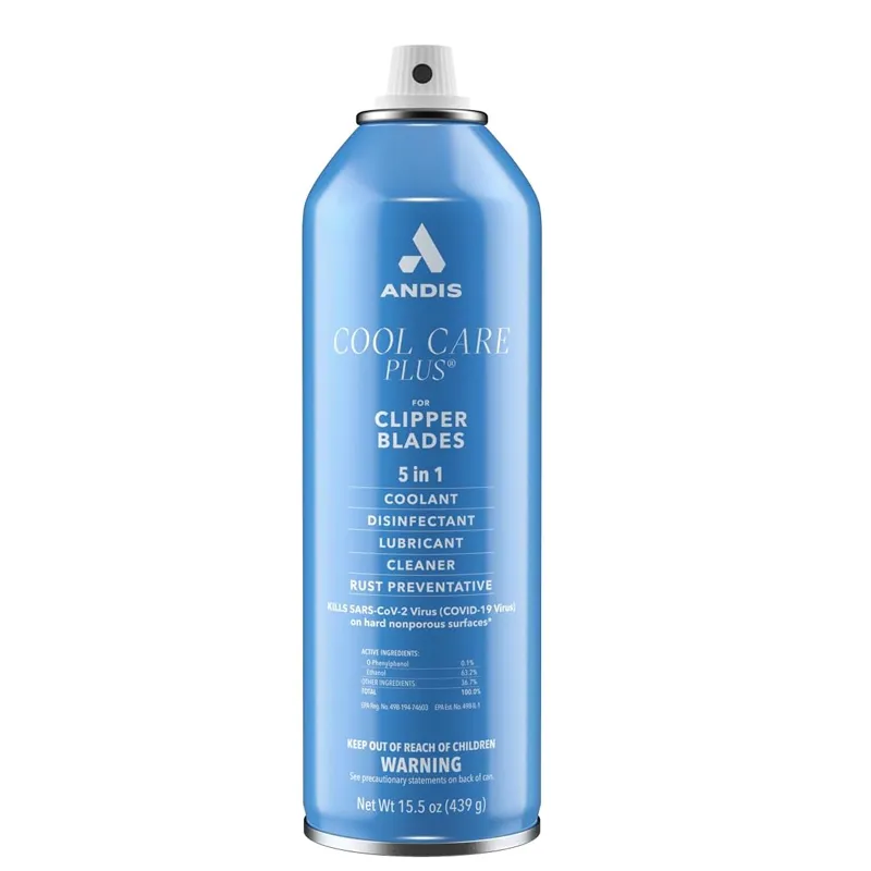 Andis Cool Care Plus Clipper Blades 5 in 1 15.5oz Detail.webp