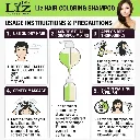 Liz Hair Coloroing Shampoo Brawn 400ml 3.webp