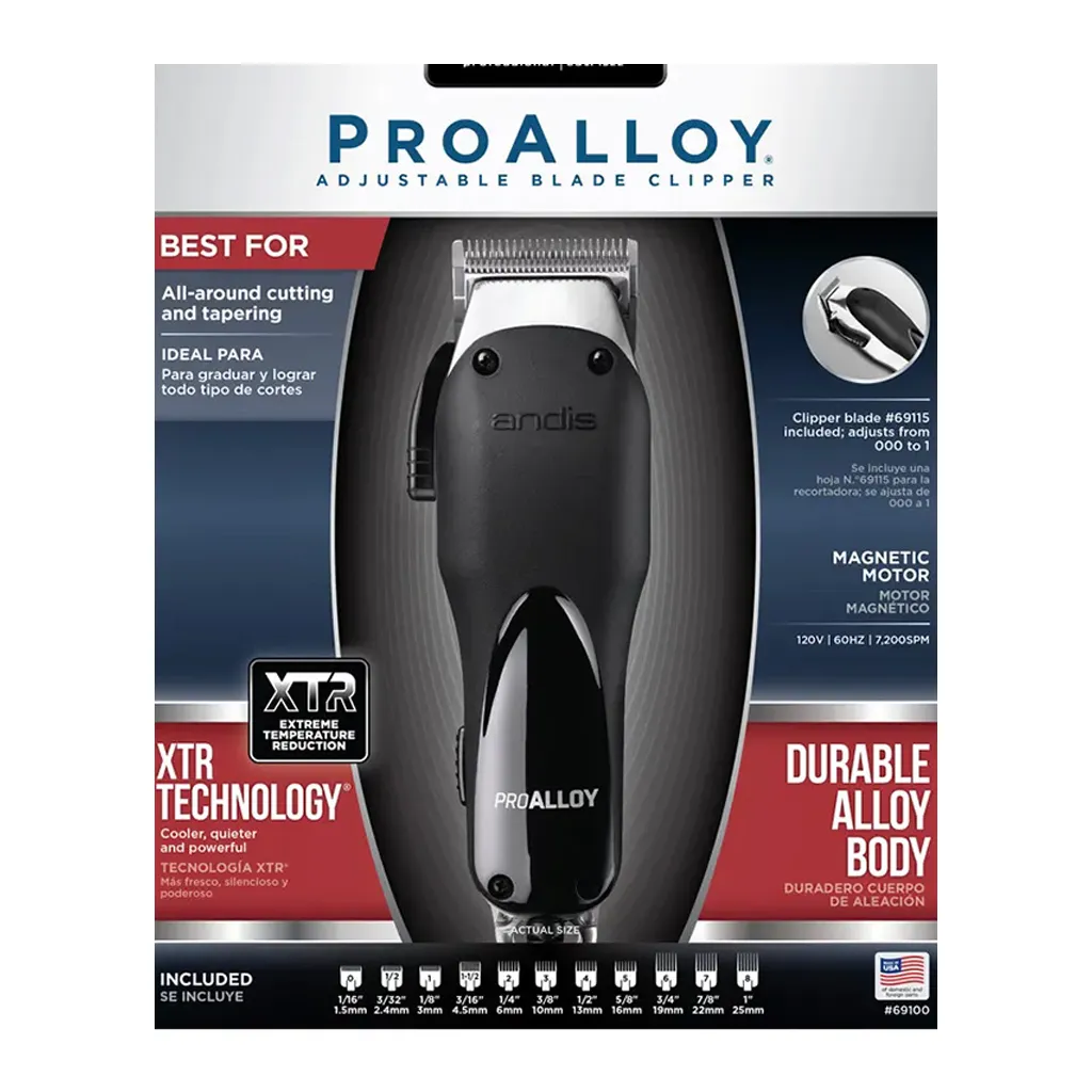 [ADS0030] ANDIS Pro Alloy Clipper with XTR 69100