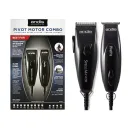ANDIS Pivot Motor Clipper/Trimmer Combo Black 24075