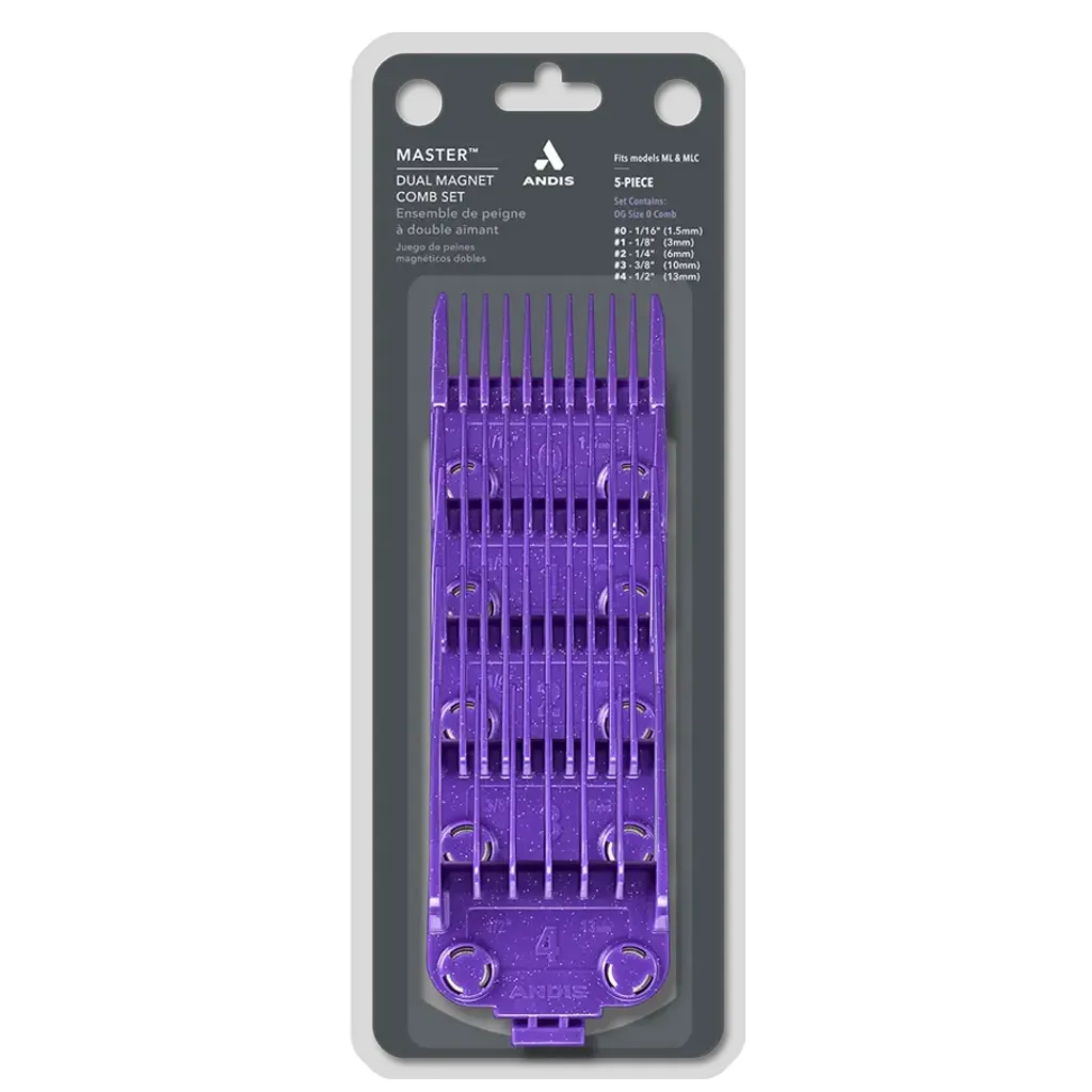 [ADS0039] ANDIS Master Magnetic Combs Set (5pcs) 01410