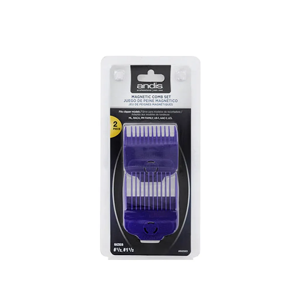 [ADS0040] ANDIS Master Magnetic Comb Set (2pcs)66560