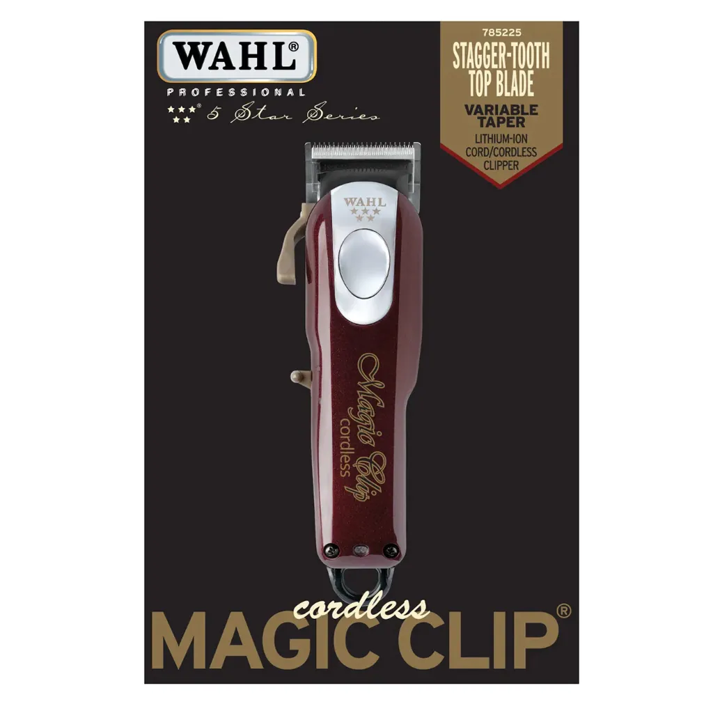 [WHL0028] WAHL 5 Star Series: Magic Clip Cordless 56390