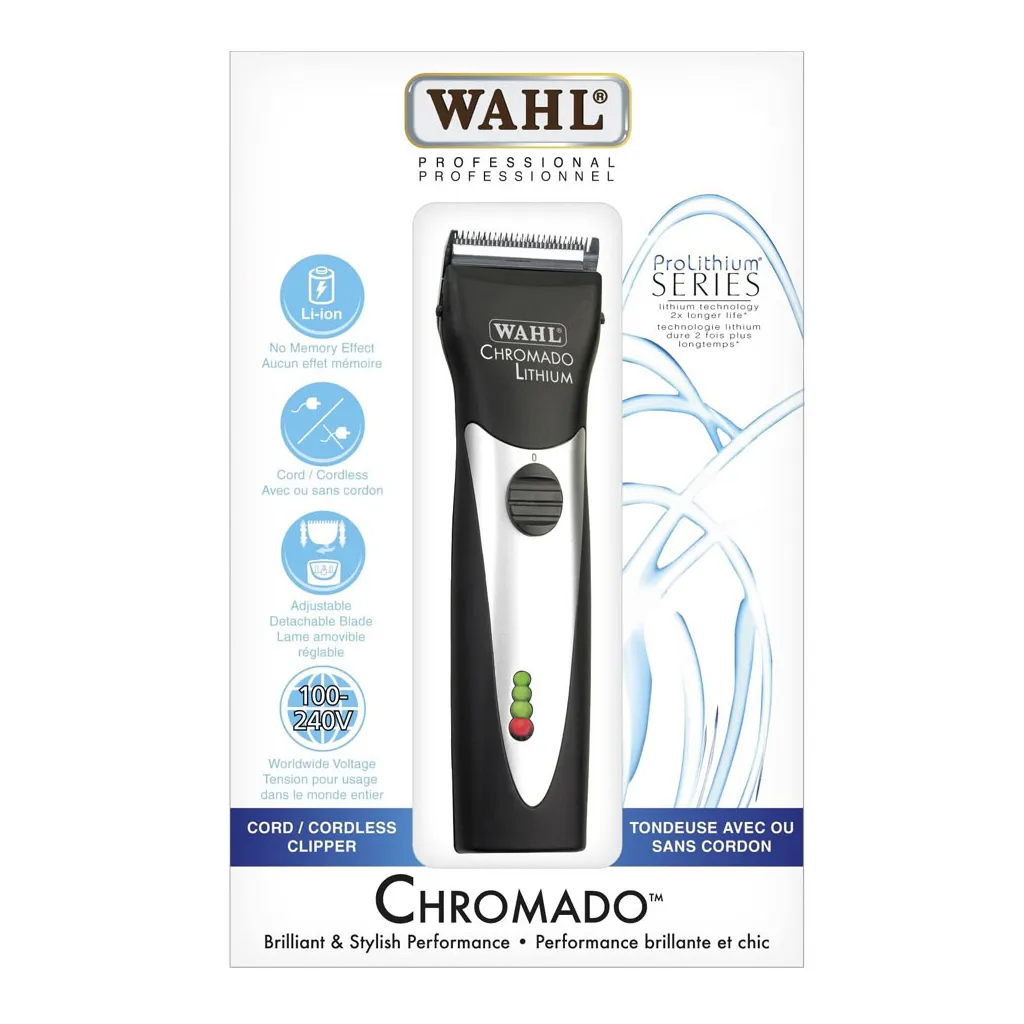 [WHL0045] WAHL Chromado Cord/Cordless Clipper 56337