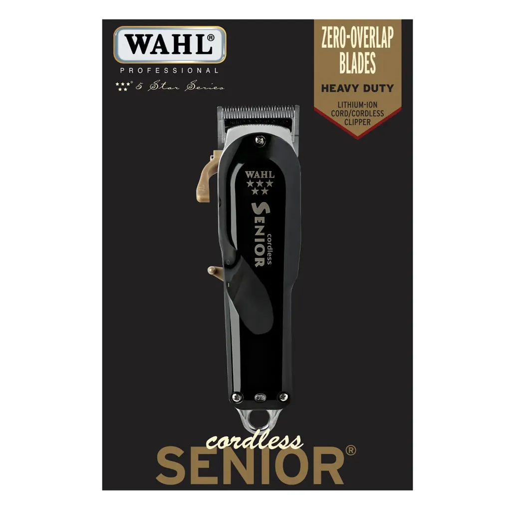 [WHL0031] WAHL 5 Star Series:Lithium Senior Cordless Clipper 56416