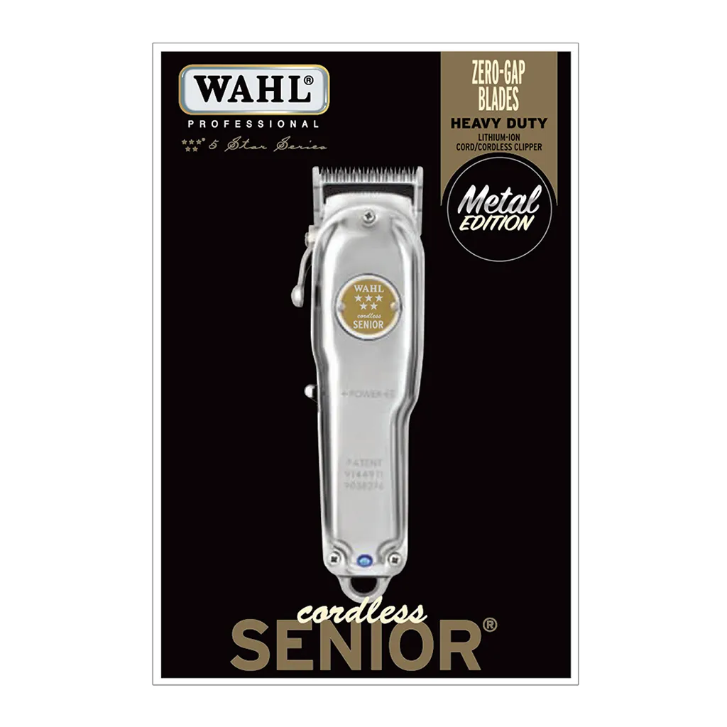 [WHL0050] WAHL Cordless Metal Senior Clipper 056441