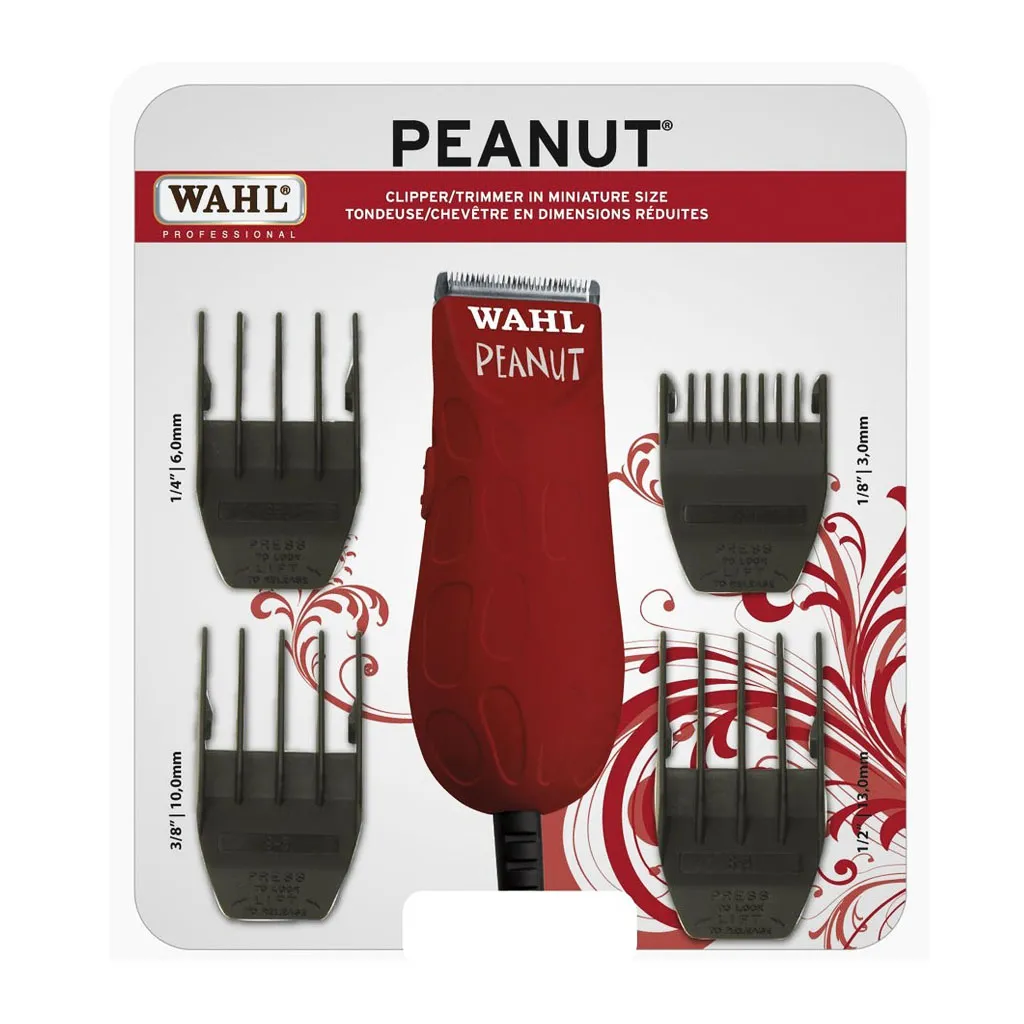 [WHL0075] WAHL Red Peanut Trimmer/Clipper 56354