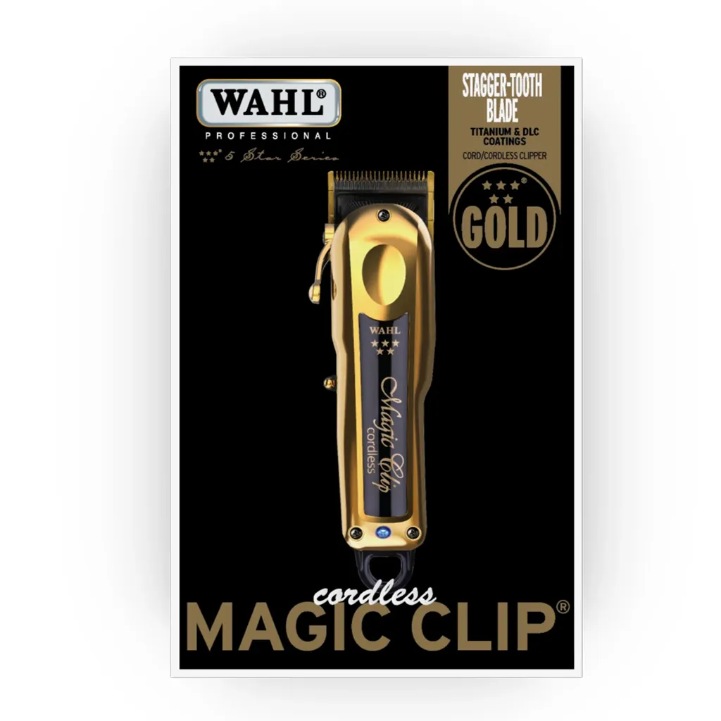 [WHL0085] Wahl 5 Star Series: Cordless Magic Gold Clipper 056445