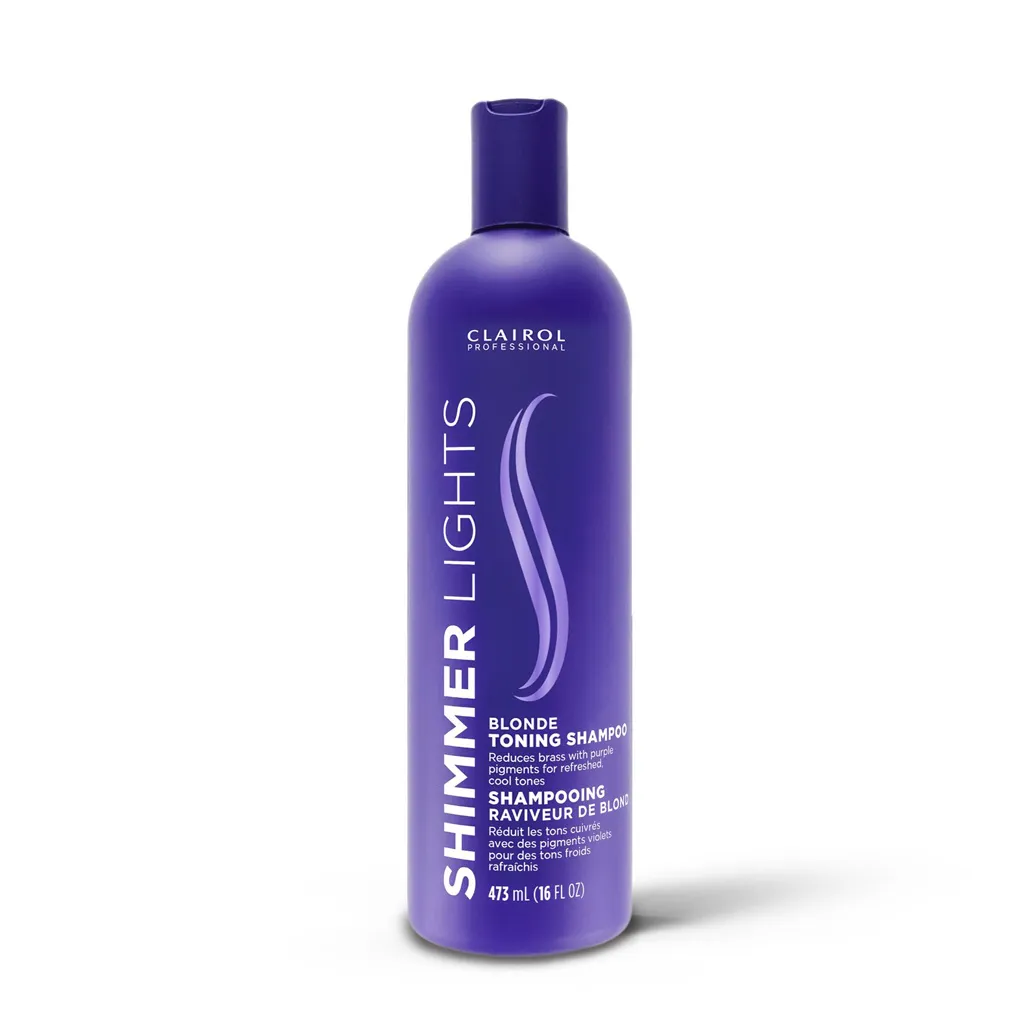 [CRL0026] Clairol Shimmer Lights Blonde Toning Shampoo (16oz)