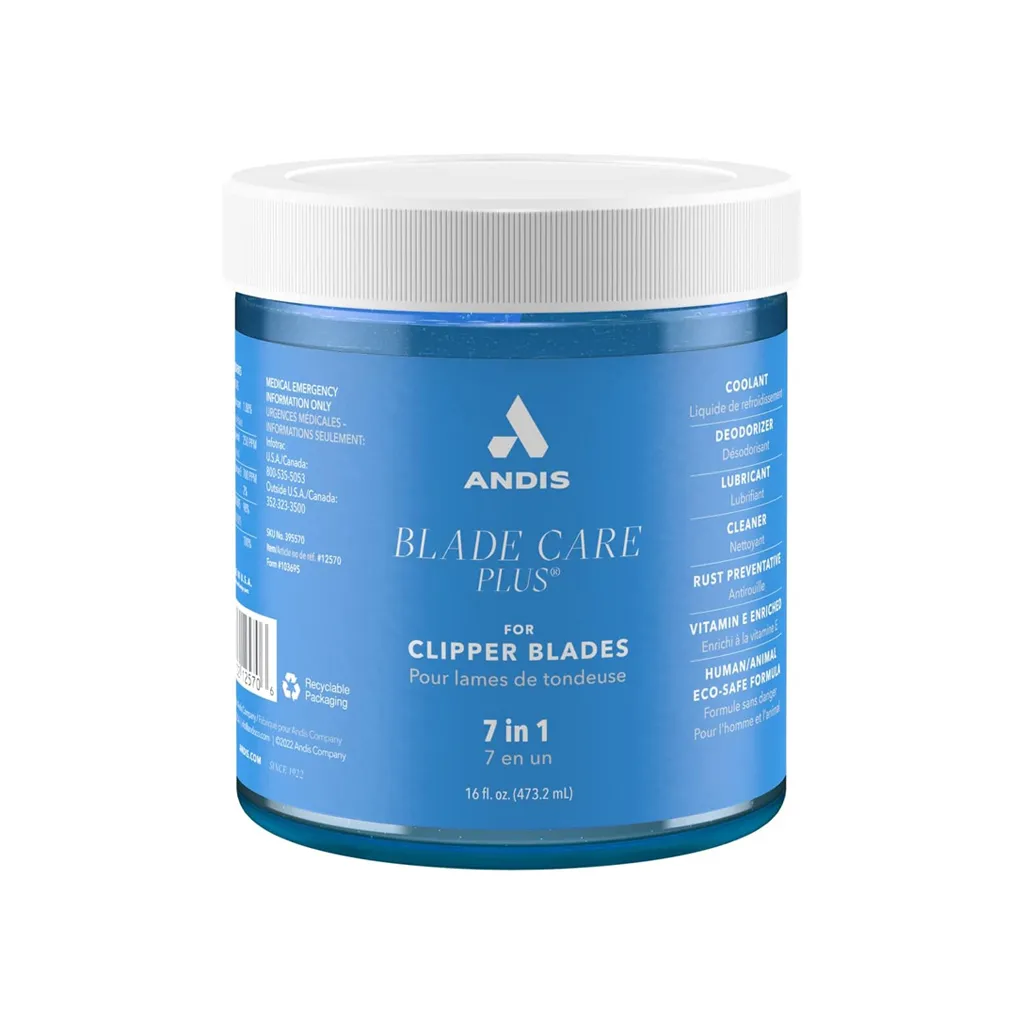 ANDIS Blade Care Plus 7 In 1 Jar (16.5 oz)