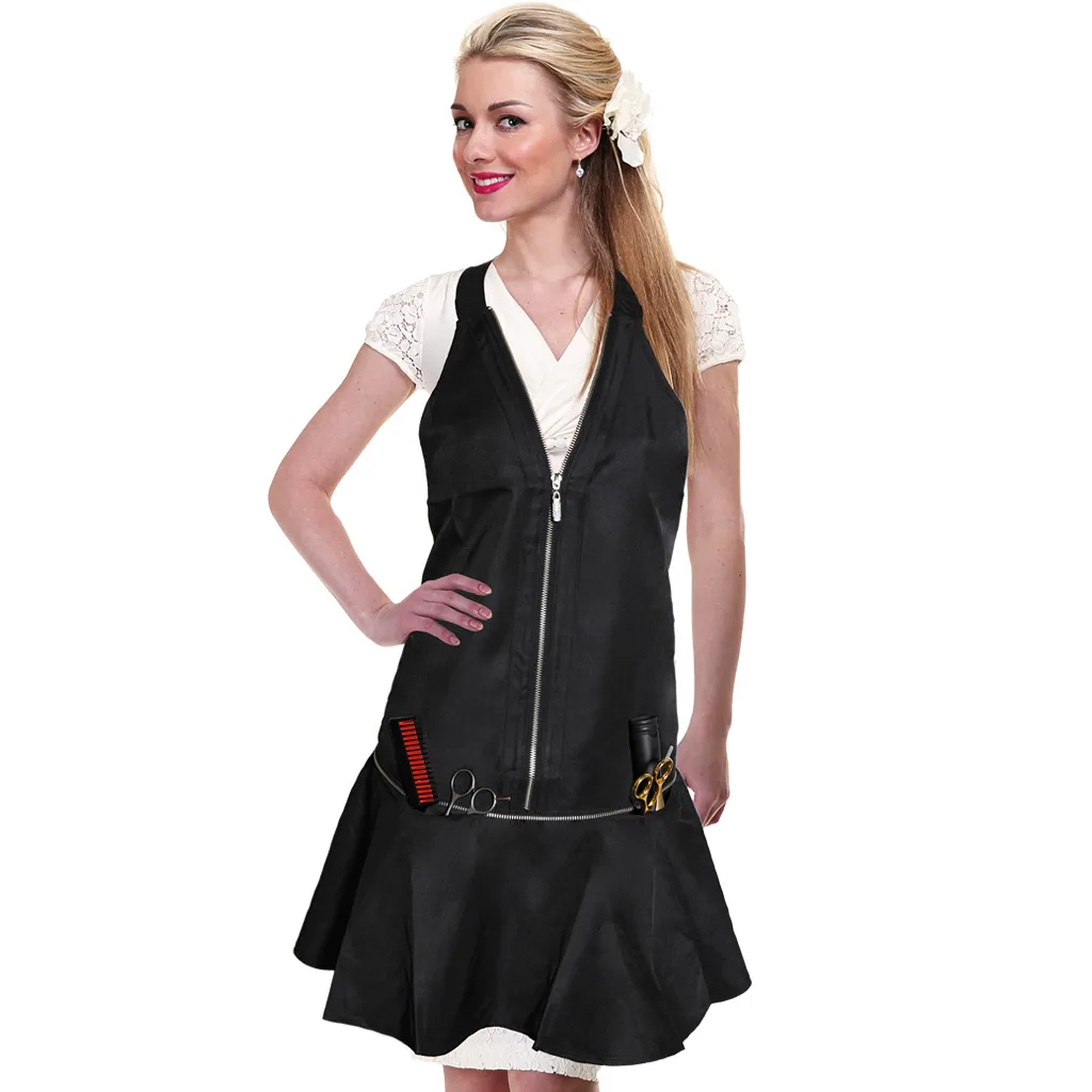 Liz Apron VINTAGE DRESS #LIZ99344-BLACK-pc
