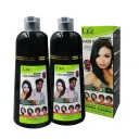 LIZ Hair Coloring Shampoo, Black, 400ml, 2pcs Set