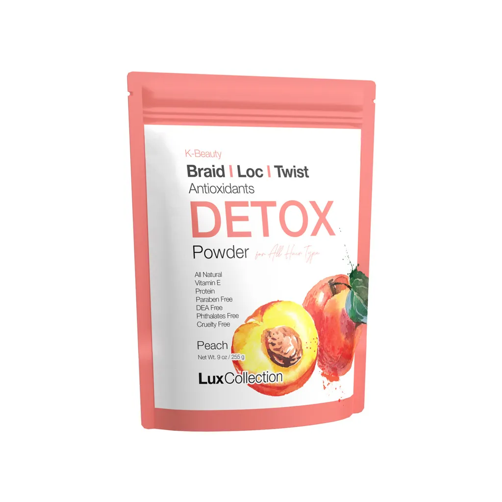 [LUX0001] LuxCollection Antioxidants Detox Powder 9oz -Peach
