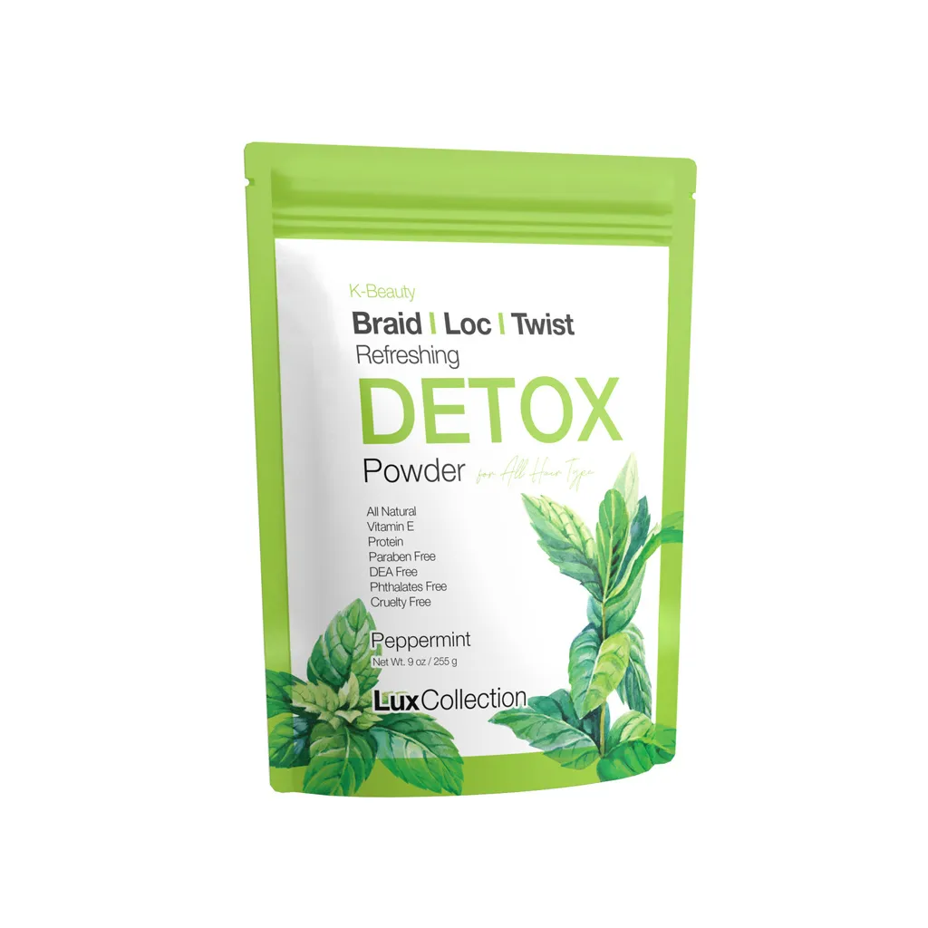 [LUX0002] LuxCollection Refreshing Detox Powder 9oz -Peppermint