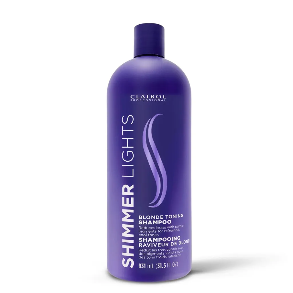 [CRL0019] Clairol Shimmer Lights Blonde Toning Shampoo (31.5oz)