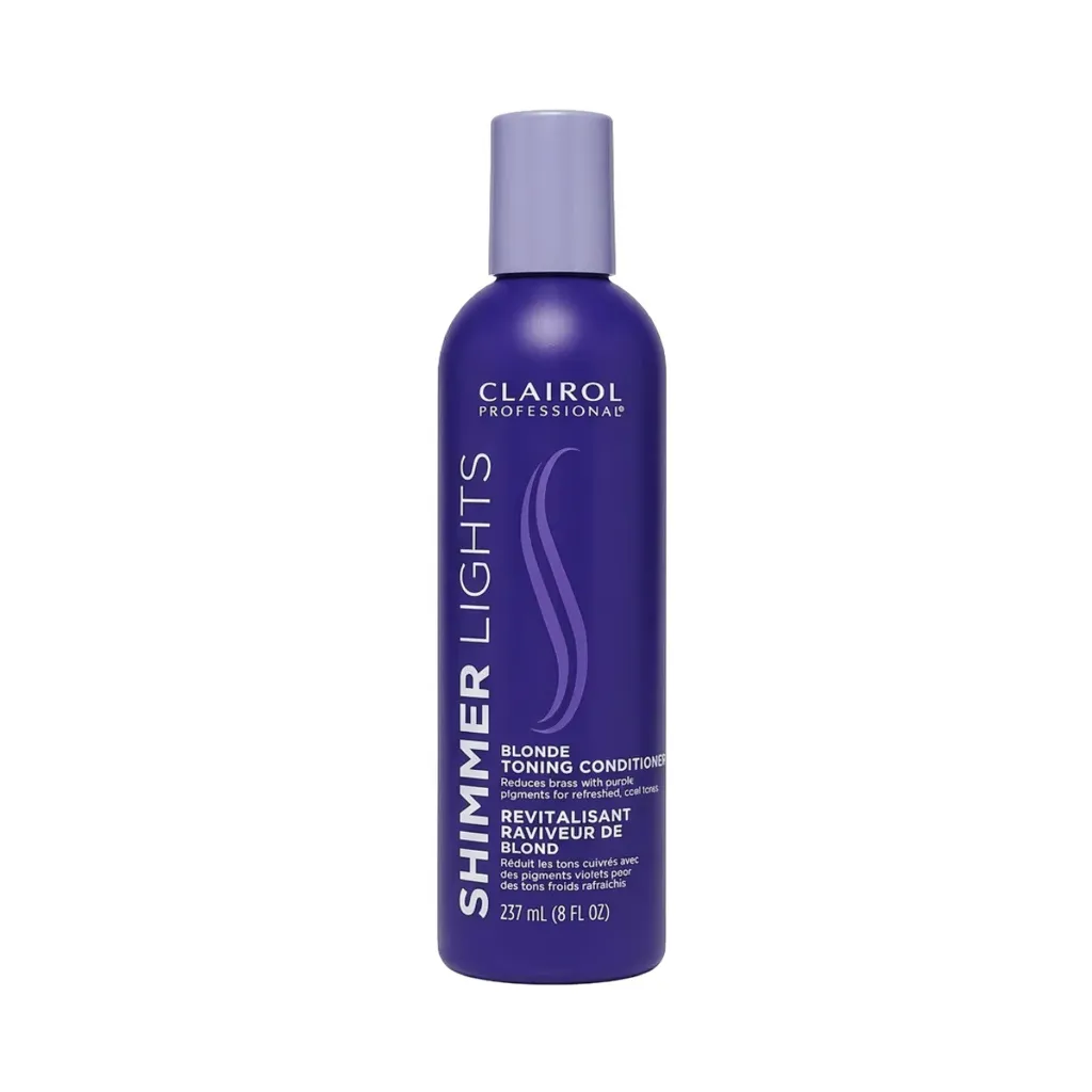 Clairol Shimmer Lights Blonde Toning Conditioner (8 oz)