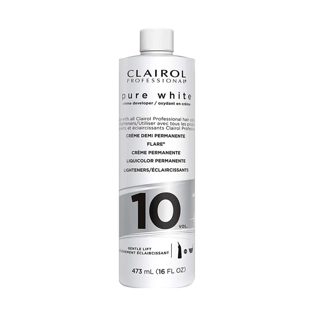 [CRL0007] Clairol Pure White Creme Developer-10Vol(16oz)