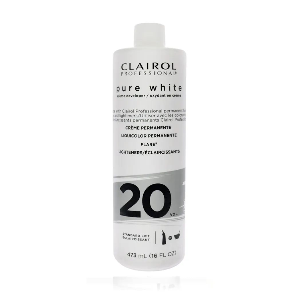 [CRL0008] Clairol Pure White Creme Developer-20Vol(16oz)