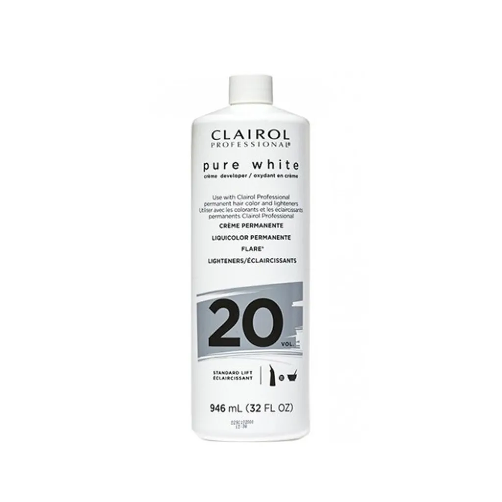 [CRL0009] Clairol Pure White Creme Developer-20Vol(32oz)