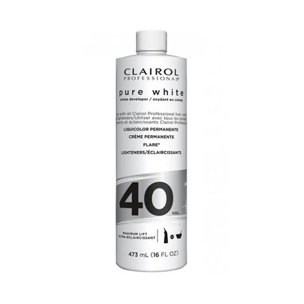[CRL0011] Clairol Pure White Creme Developer-40Vol(16oz)