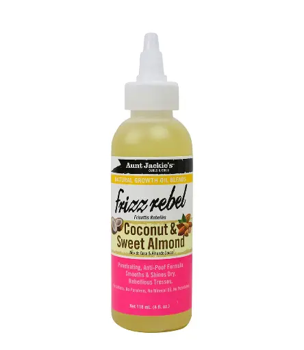 [AJA69006] Aunt Jackie's Natural Growth Oil Frizz Rebel-Coconut & Sweet Almond (4 oz) #28