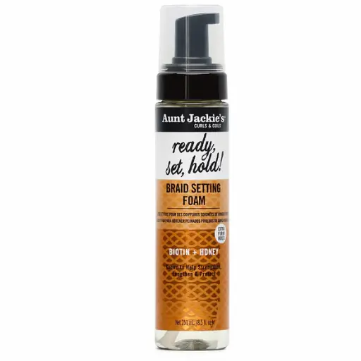 [AJA64508] Aunt Jackie's ready, set, hold! Braid Setting Foam (8.5 oz) #59