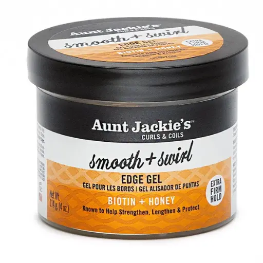 [AJA64304] Aunt Jackie's Smooth & Swirl Extra Firm Hold Edge Gel (4 oz) #61