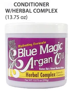 [BMA18510] Blue Magic Argan Oil Conditioner W/HerbalComplex (13.75 oz) #20